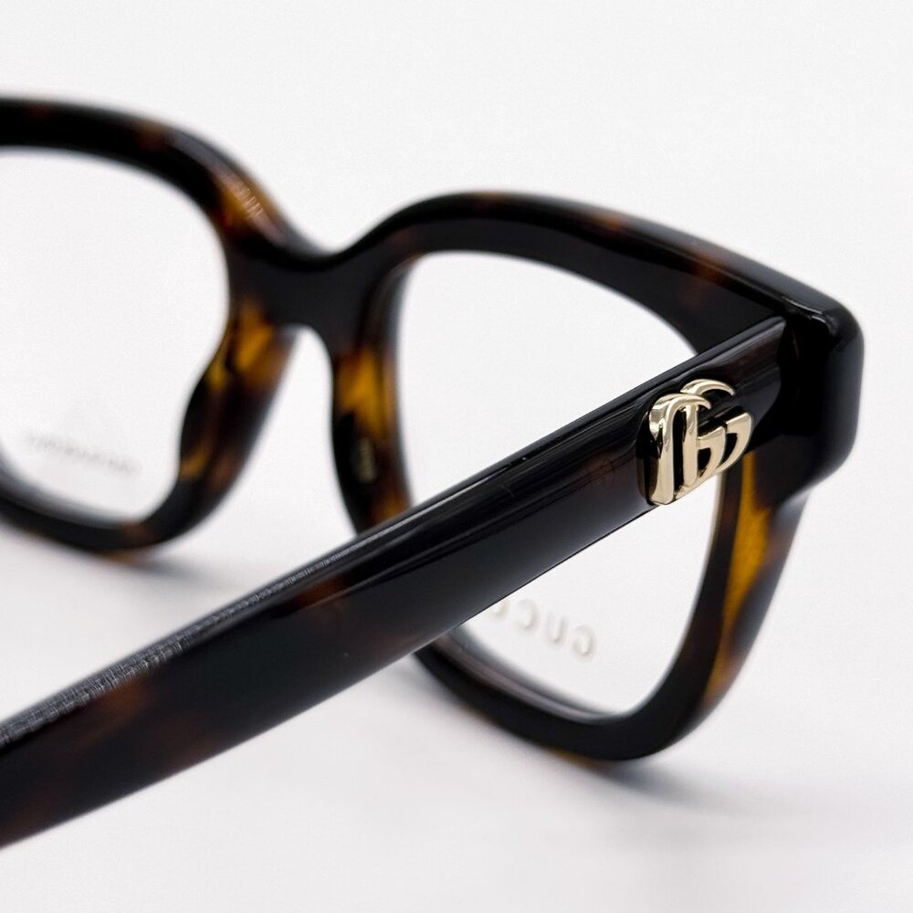 NEW GUCCI GG1831O 006 HAVANA BROWN WOMEN EYEGLASSES GUCCI - Picture 7 of 10